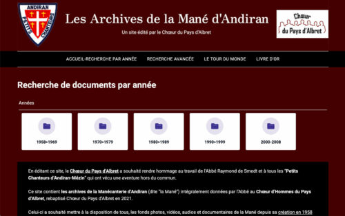 Archives de La Mané d'Andiran