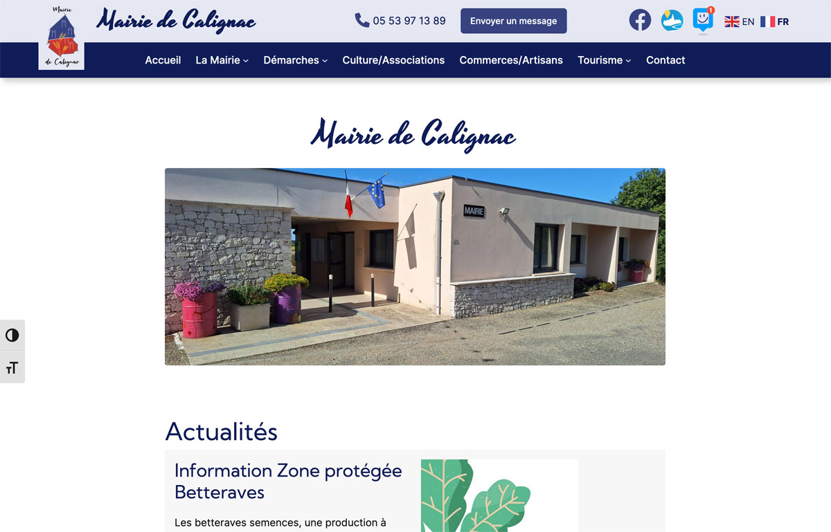 Mairie de Calignac