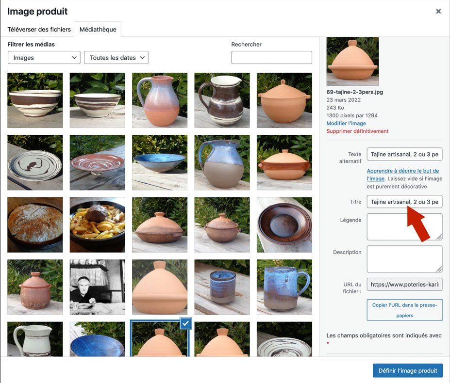 Image : texte alternatif