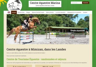 Centre équestre Marina, Mimizan (Landes) > www.centre-equestre-marina.com