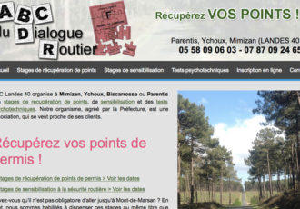 ABC Landes, Stages de récupération de points dans les Landes > Visitez le site abclandes40.fr