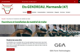 > Visitez le site www.etsgendreau.fr