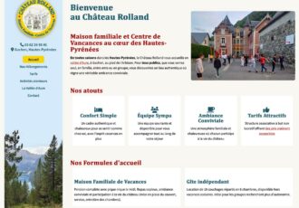 Ch&acirc;teau Rolland, maison familiale (Hautes-Pyr&eacute;n&eacute;es) > www.chateau-rolland.com