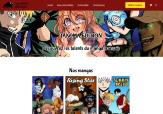 Takoma &Eacute;dition, &eacute;diteur de mangas fran&ccedil;ais (Landes) > www.takoma-edition.fr